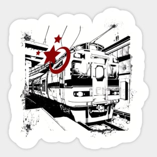 red star Sticker